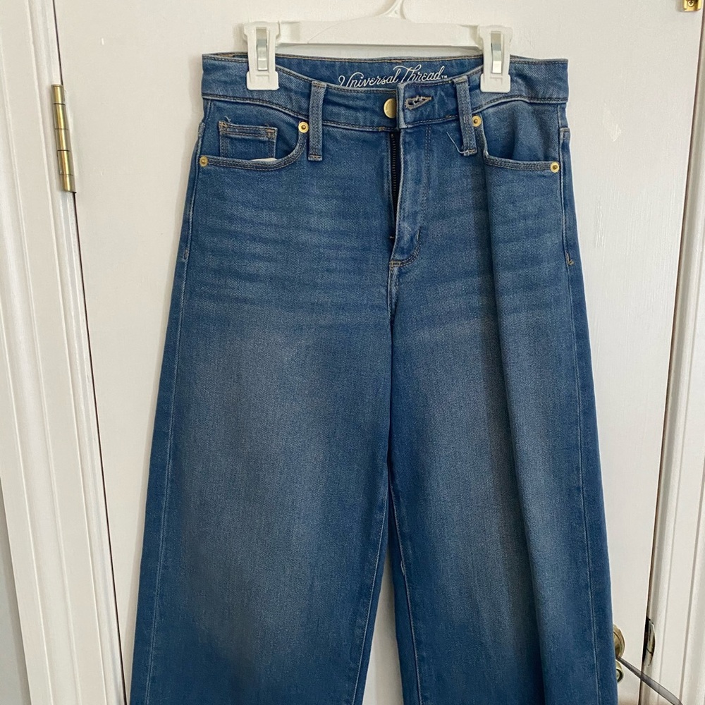 target universal thread wide leg jeans